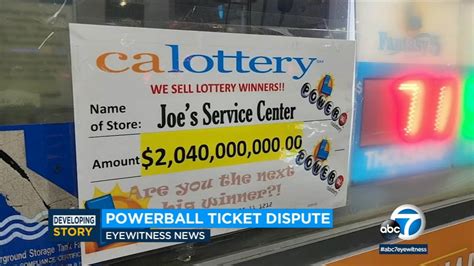 powerball ticket stolen.